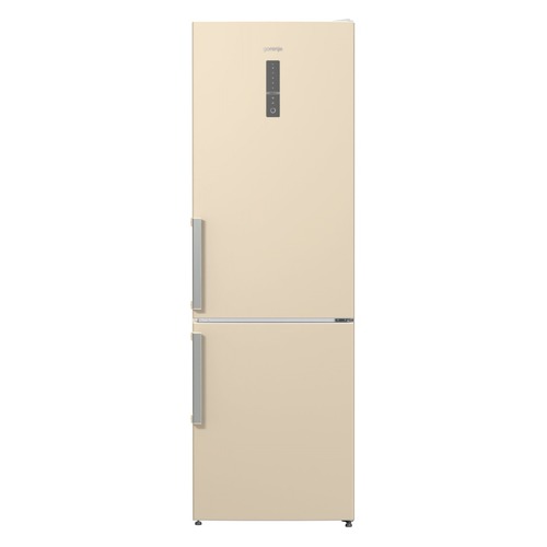 Холодильник GORENJE NRK6201MC-0, двухкамерный, бежевый/серебристый