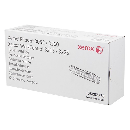 Картридж XEROX 106R02778, черный