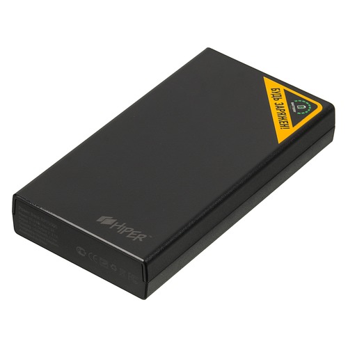 Внешний аккумулятор (Power Bank) HIPER RP15000, 15000мAч, черный [rp15000 black]