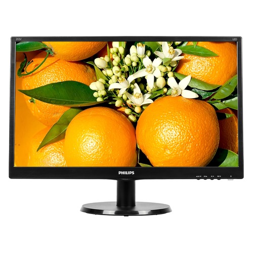 Монитор PHILIPS 243V5QSBA (00/01) 23.6", черный