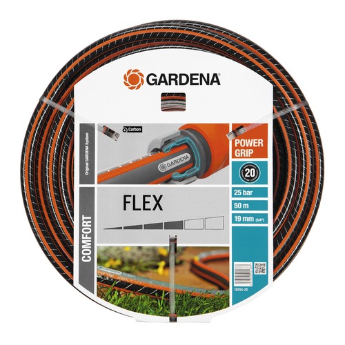 Шланг Gardena Flex 9x9 3/4" 50м поливочный армированный (18055-20.000.00)