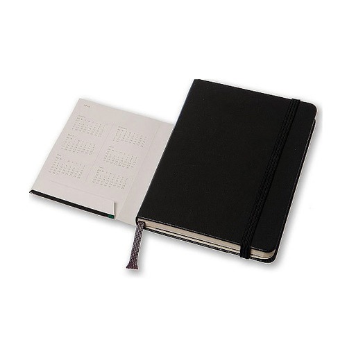 Еженедельник MOLESKINE Classic WKLY, 144стр., черный [dhb12wh3]