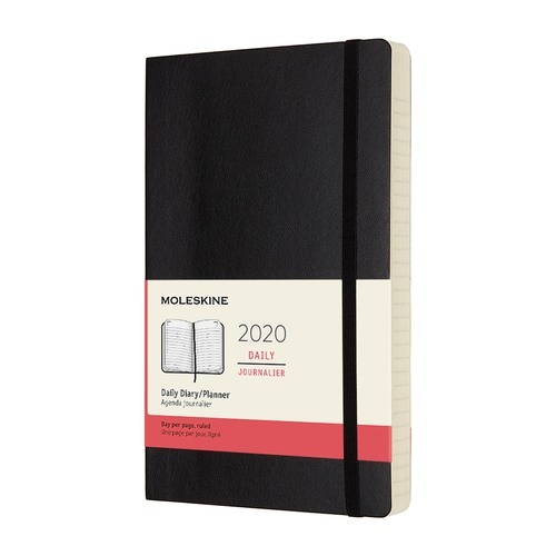 Ежедневник MOLESKINE Classic Soft 400стр., черный [dsb12dc3]