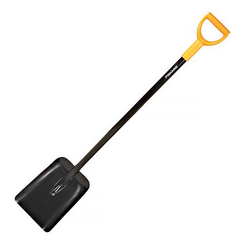 Лопата совковая Fiskars Solid средний (1026685)