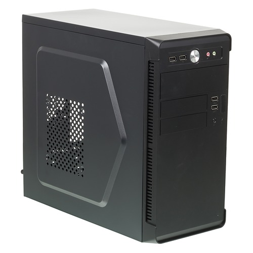 Корпус mATX ACCORD ACC-B022, Midi-Tower, без БП, черный