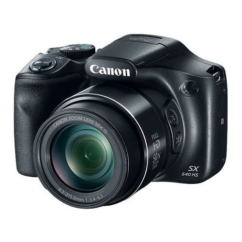 Цифровой фотоаппарат CANON PowerShot SX540 HS, черный