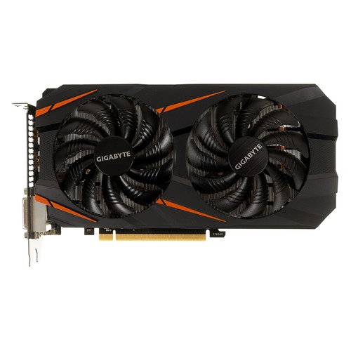 Видеокарта GIGABYTE nVidia GeForce GTX 1060 , GV-N1060WF2OC-6GD V1.1, 6Гб, GDDR5, OC, Ret