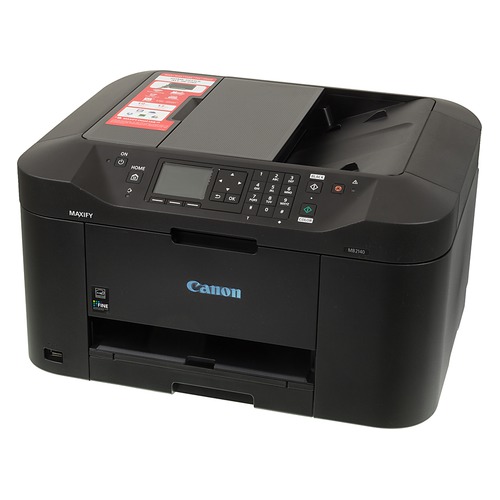 МФУ струйный CANON Maxify MB2140, A4, цветной, струйный, черный [0959c007]