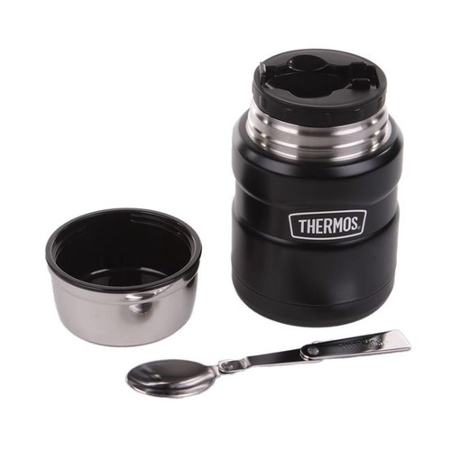 Термос THERMOS SK3000 BK King Stainless, 0.47л, черный