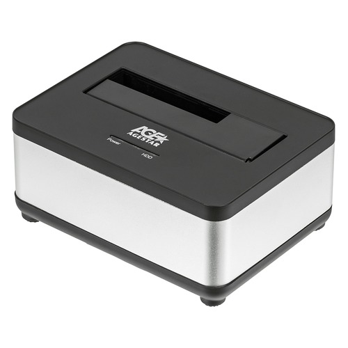 Док-станция для HDD AGESTAR 3UBT7, серебристый