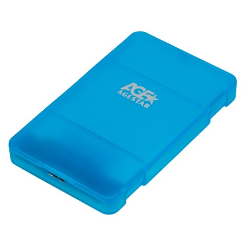 Внешний корпус для HDD/SSD AGESTAR 3UBCP3, синий