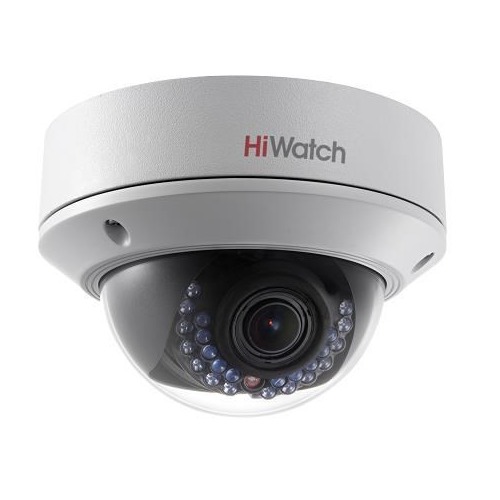 Видеокамера IP HIKVISION HiWatch DS-I128, 720p, 2.8 - 12 мм, белый