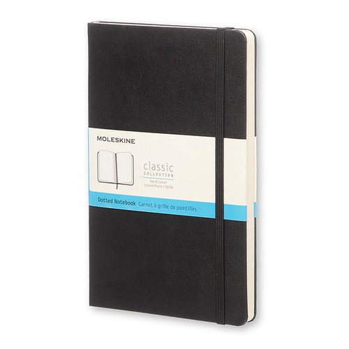 Блокнот Moleskine CLASSIC Pocket 90x140мм 192стр. пунктир твердая обложка черный 9 шт./кор.