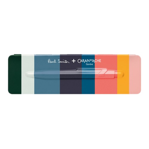 Ручка шариковая Carandache Office Paul Smith 2 (849.221) Pistachio Green синие чернила подар.кор.