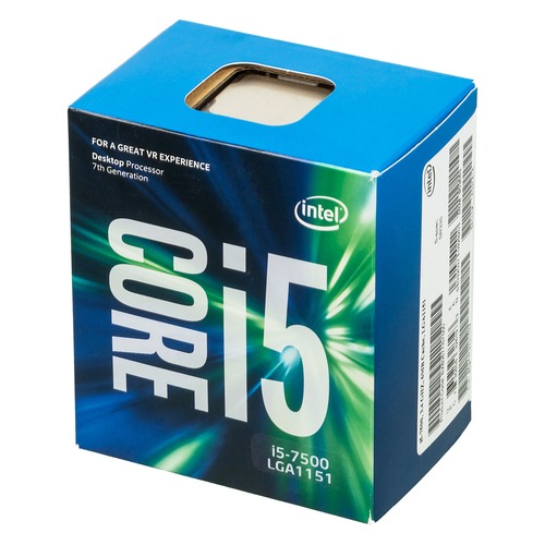 Процессор INTEL Core i5 7500, LGA 1151, BOX [bx80677i57500 s r335]