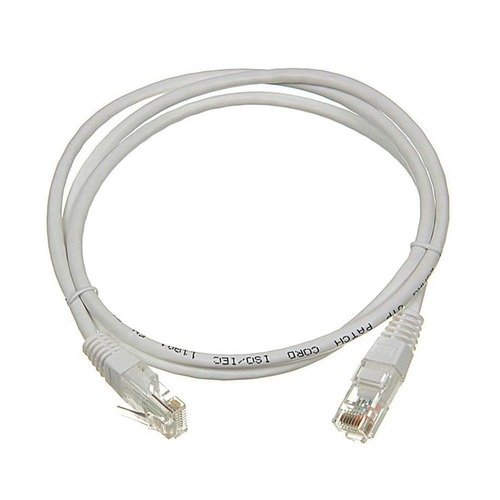 Кабель Патч-корд LANMASTER UTP, вилка RJ-45, вилка RJ-45, кат.5е, LSZH, 1м, белый [lan-pc45/u5e-1.0-wh]