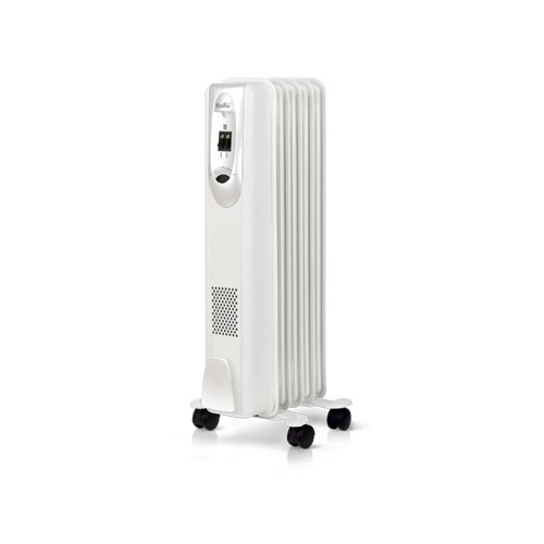 Масляный радиатор BALLU Comfort BOH/CM-05WDN, 1000Вт, белый [boh/cm-05wdn 1000]