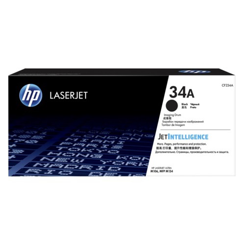 Блок фотобарабана HP 34A CF234A черный ч/б:9200стр. для LJ Pro M106/M134 HP