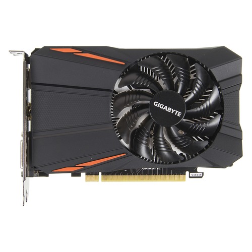 Видеокарта GIGABYTE nVidia GeForce GTX 1050 , GV-N1050D5-2GD, 2Гб, GDDR5, OC, Ret