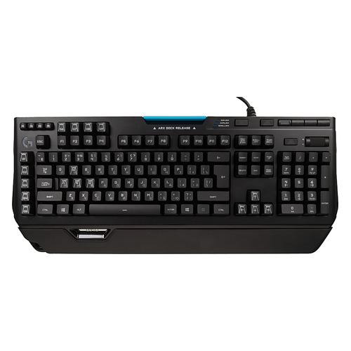 Клавиатура LOGITECH G910 Orion Spectrum, USB, c подставкой для запястий, черный [920-008019]