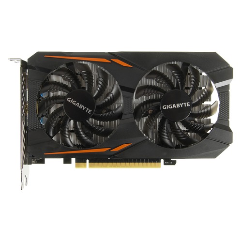 Видеокарта GIGABYTE nVidia GeForce GTX 1050TI , GV-N105TOC-4GD, 4Гб, GDDR5, OC, Ret