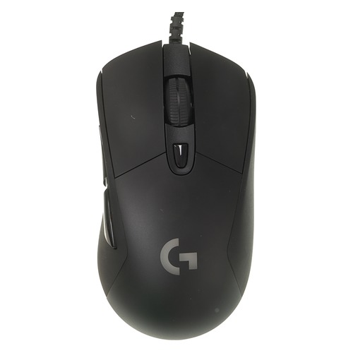 Мышь LOGITECH G403 Prodigy, игровая, оптическая, проводная, USB, черный [910-004824]