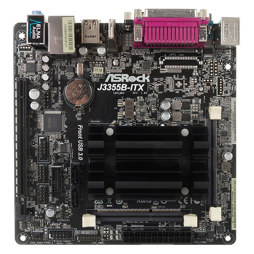 Материнская плата ASROCK J3355B-ITX, mini-ITX, Ret