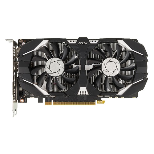 Видеокарта MSI nVidia GeForce GTX 1050TI , GeForce GTX 1050 Ti 4GT OC, 4Гб, GDDR5, OC, Ret