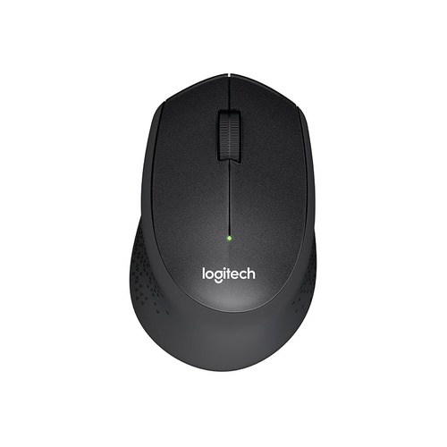 Мышь LOGITECH M330 Silent Plus, оптическая, беспроводная, USB, черный [910-004909]