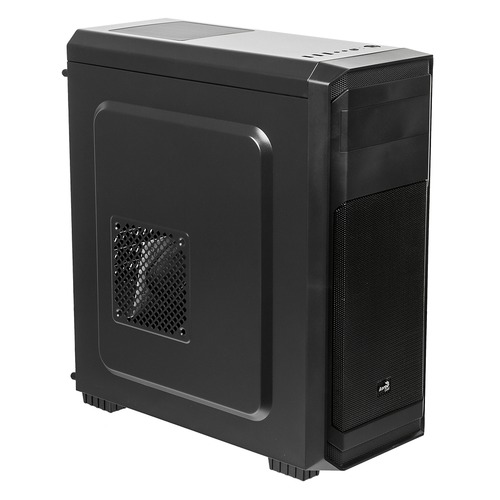 Корпус ATX AEROCOOL AERO-300, Midi-Tower, без БП, черный