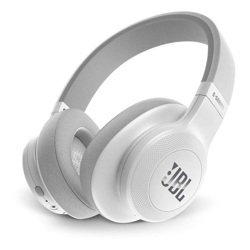 Наушники с микрофоном JBL E55BT, 3.5 мм/Bluetooth, мониторы, белый [jble55btwht]