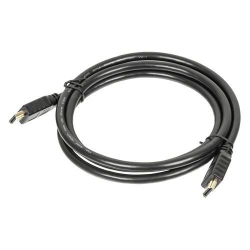 Кабель аудио-видео BURO HDMI (m) - HDMI (m) , ver 2.0, 1.5м, GOLD черный [bhp hdmi 2.0]