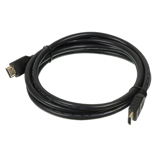 Кабель аудио-видео BURO 2.0, HDMI (m) - HDMI (m) , ver 2.0, 2м, GOLD черный [bhp hdmi 2.0]