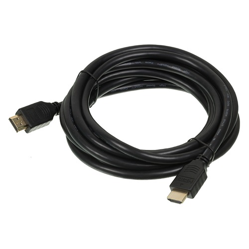 Кабель аудио-видео BURO HDMI (m) - HDMI (m) , ver 2.0, 3м, GOLD черный [bhp hdmi 2.0]