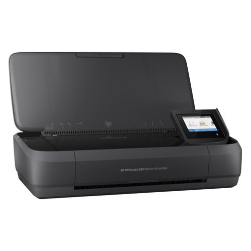 МФУ струйный HP OfficeJet 252 mobile AiO, A4, цветной, струйный, черный [n4l16c]