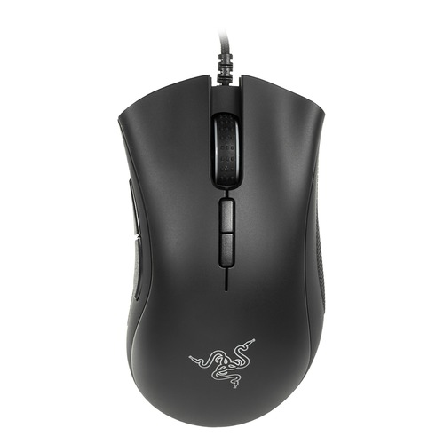 Мышь RAZER DeathAdder Elite, игровая, оптическая, проводная, USB, черный [rz01-02010100-r3g1]