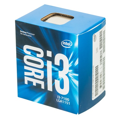 Процессор INTEL Core i3 7100, LGA 1151, BOX [bx80677i37100 s r35c]