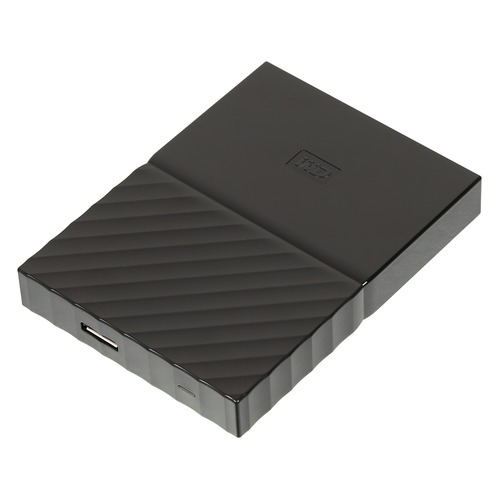 Внешний жесткий диск WD My Passport WDBBEX0010BBK-EEUE, 1Тб, черный