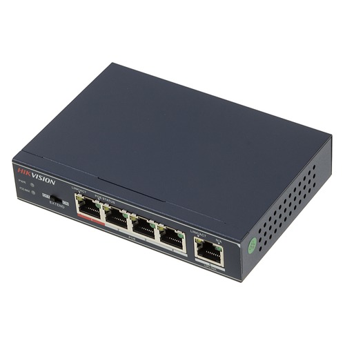 Коммутатор HIKVISION DS-3E0105P-E(B)