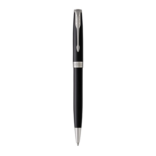 Ручка шариковая Parker Sonnet Core K530 (1931502) LaqBlack CT M черные чернила подар.кор.