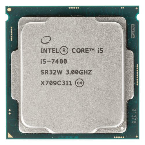 Процессор INTEL Core i5 7400, LGA 1151, OEM [cm8067702867050s r32w]