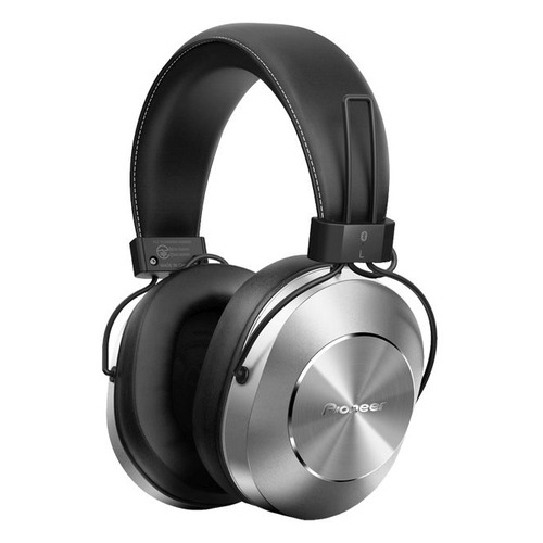 Наушники PIONEER SE-MS7BT-S, 3.5 мм/Bluetooth, мониторы, серебристый