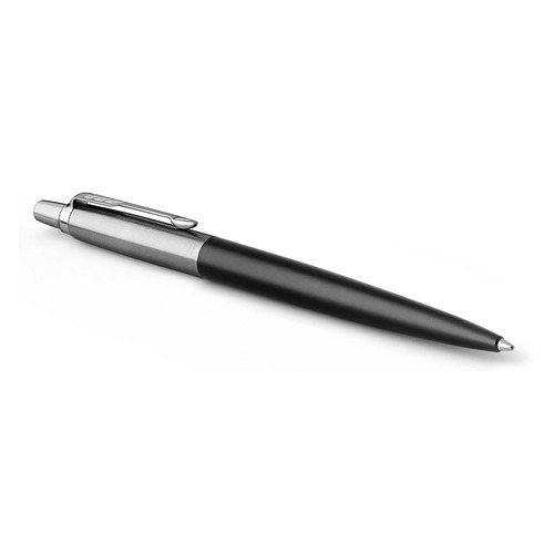 Ручка шариковая Parker Jotter Core K63 (1953184) Bond Street Black CT M синие чернила подар.кор.