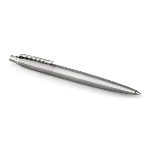 Ручка шариковая Parker Jotter Core K61 (1953170) Stainless Steel CT M синие чернила подар.кор.