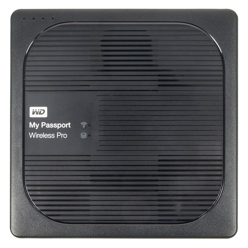 Внешний жесткий диск WD My Passport Wireless Pro WDBP2P0020BBK-RESN, 2Тб, черный