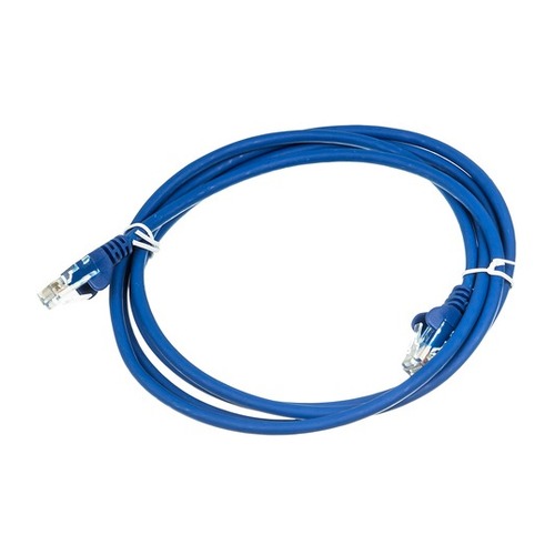 Кабель Патч-корд LANMASTER FTP, вилка RJ-45, вилка RJ-45, кат.6А, LSZH, 2м, синий [lan-pc45/s6a-2.0-bl]