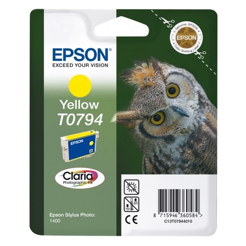 Картридж EPSON T0794, желтый [c13t07944010]