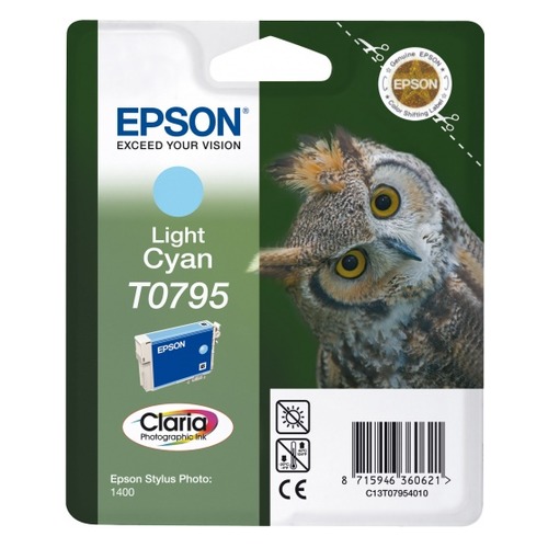 Картридж EPSON T0795, светло-голубой [c13t07954010]