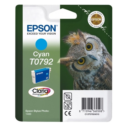 Картридж EPSON T0792, голубой [c13t07924010]