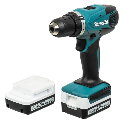 Дрель-шуруповерт MAKITA DF347DWE, с двумя аккумуляторами